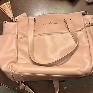 Women's White Elm Gemini Tote Bag with extra strap